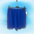 Short bleu electrique