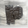 Ensemble gaze de coton chocolat