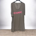Robe iconic taupe