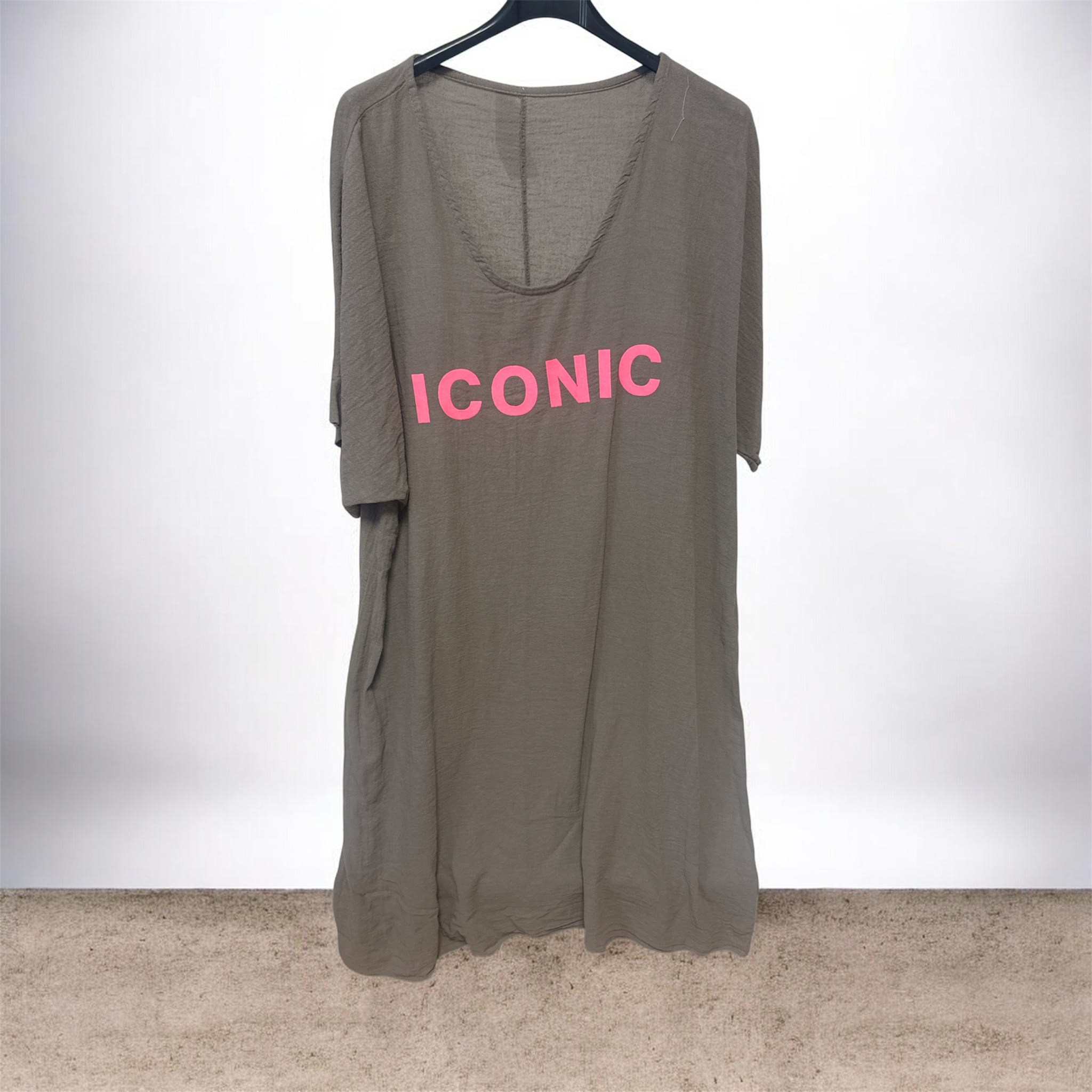 Robe iconic taupe