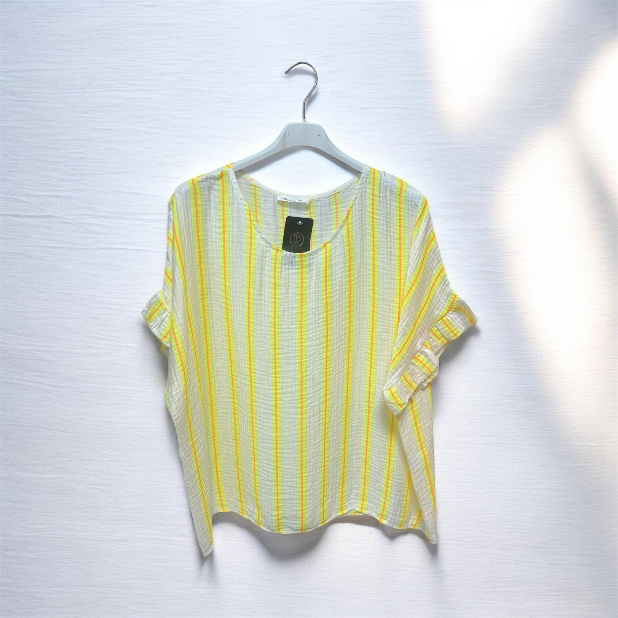 Blouse rayé jaune