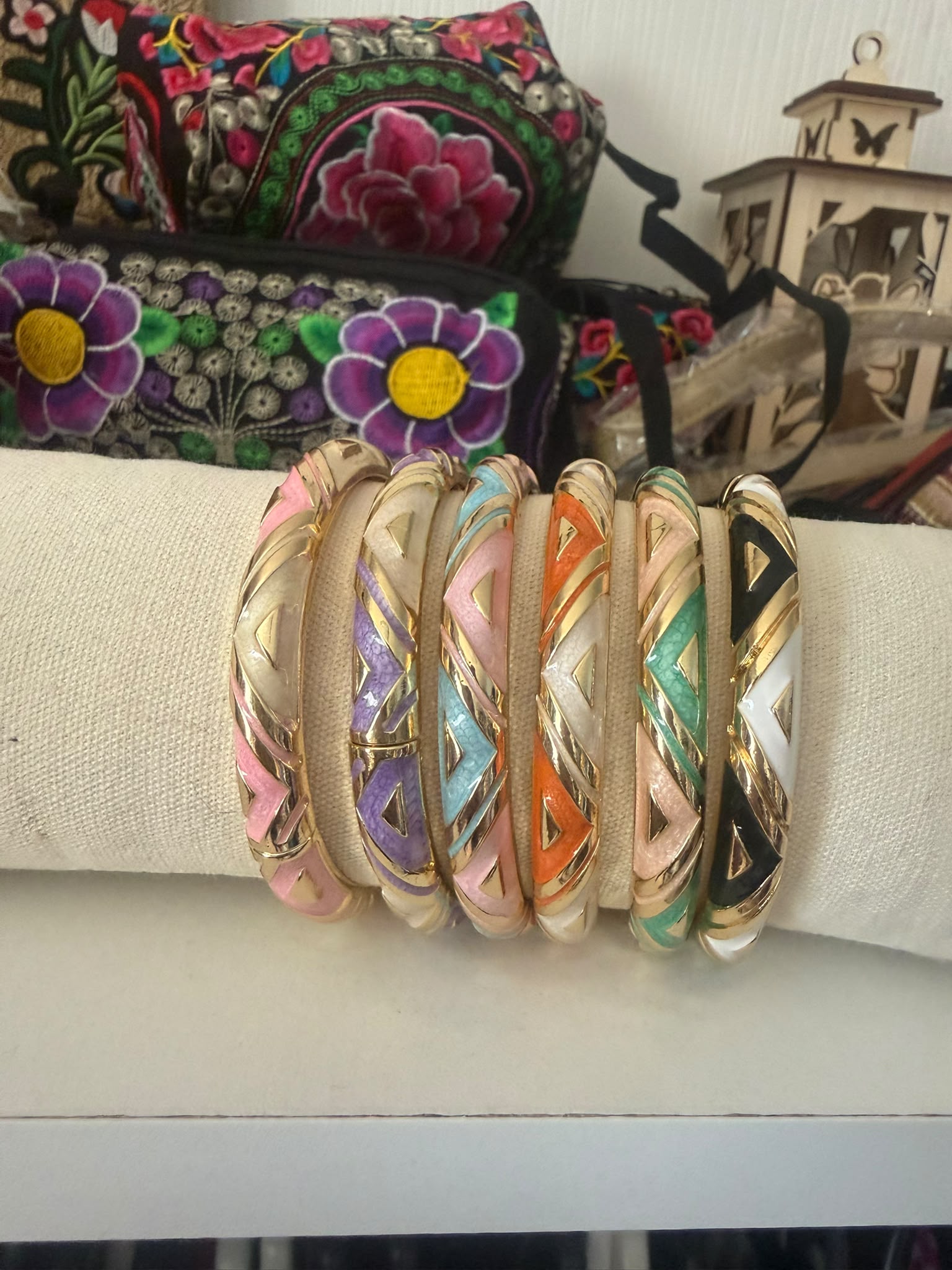 Bracelet indien VERT