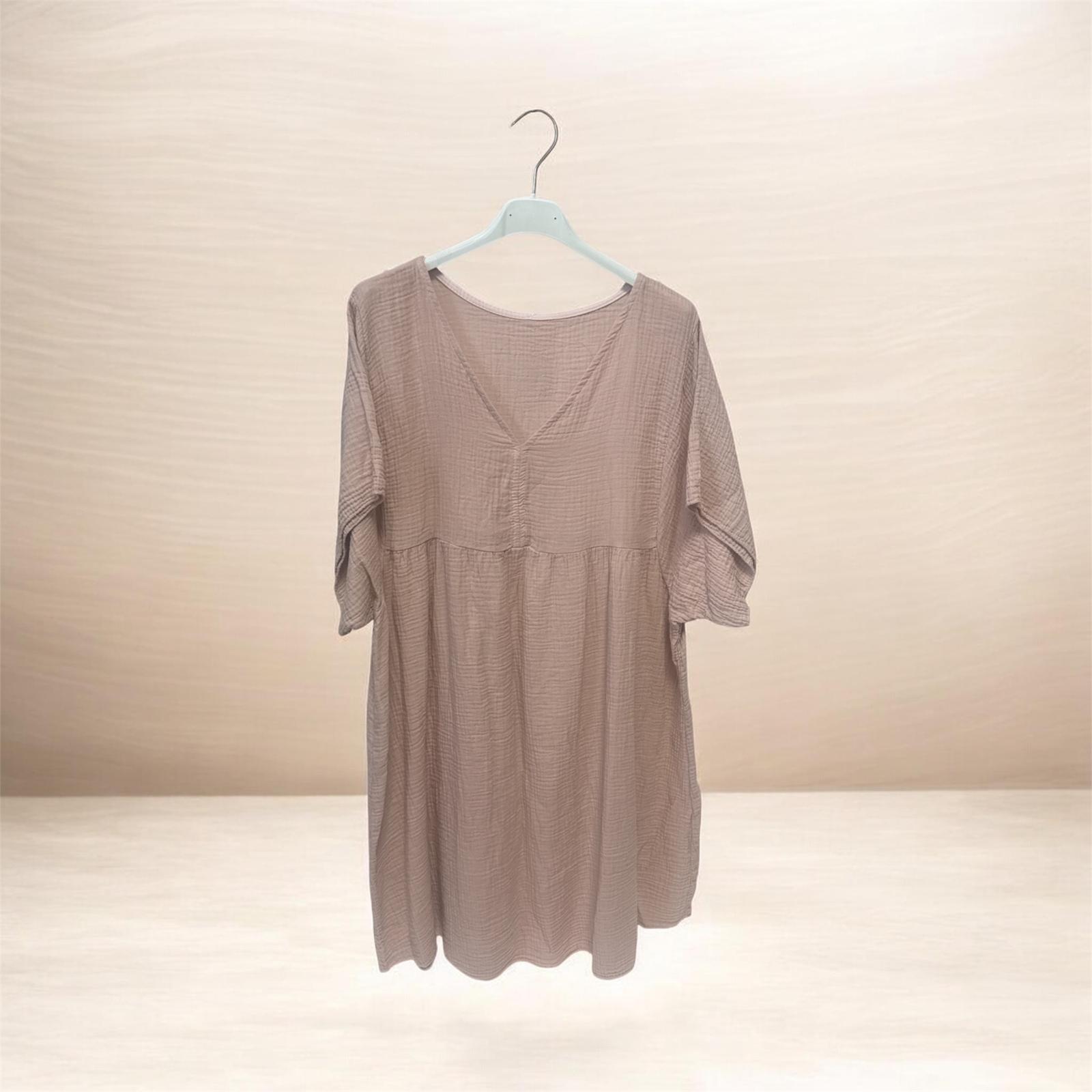 Robe gaze de coton