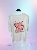 T-shirt coffee coton